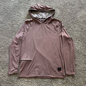 Wolaco Way of Life The High Line Hood Hoodie Sweatshirt Rose Pink Mens Medium